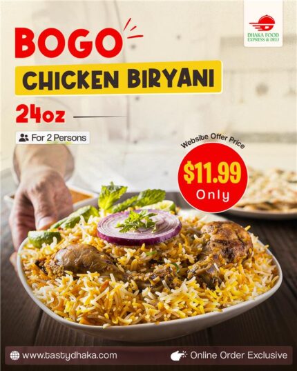 Chicken Biryani buy 1 get 1 free